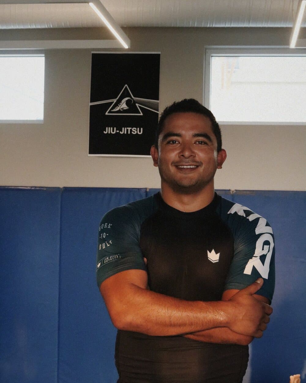 Pablo Garcia, head instructor and black belt at Wiley Jiu-Jitsu YYC in Calgary