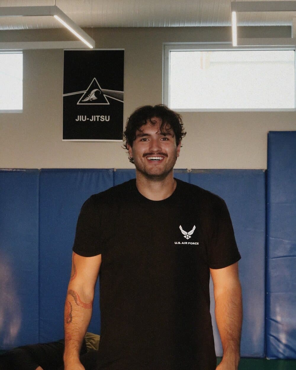Sebastian Lopez, instructor and black belt at Wiley Jiu-Jitsu YYC in Calgary